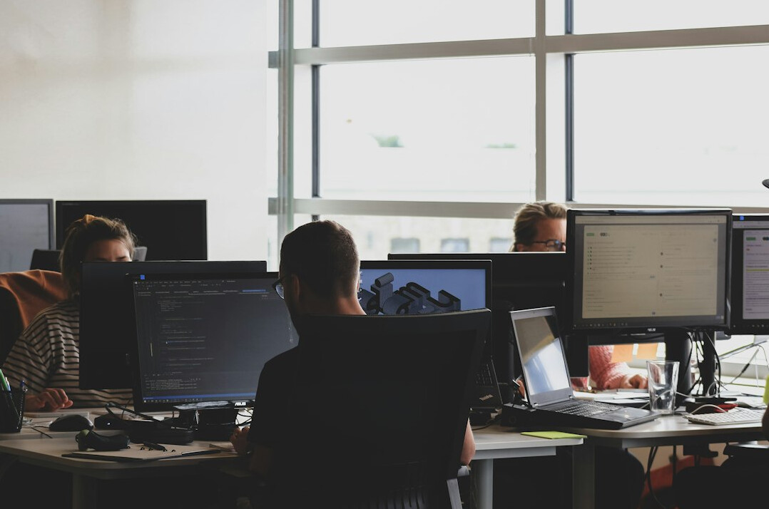 software developers coding