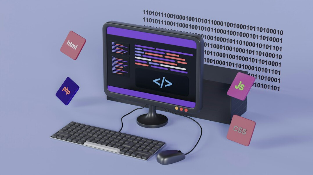 programming code on screen